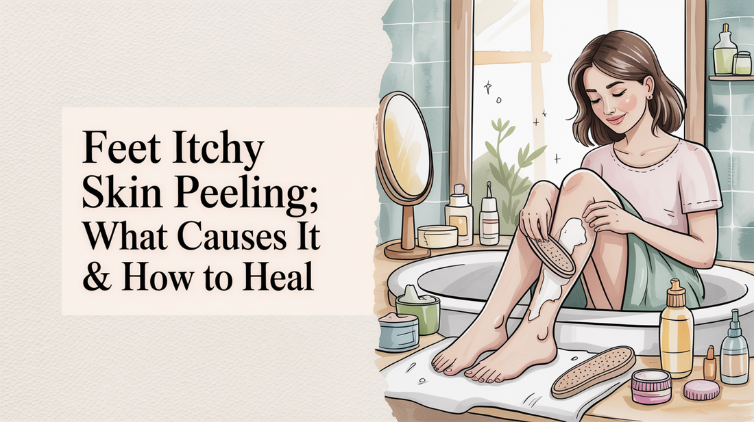 Feet itchy skin peeling: What Causes It & How to Heal