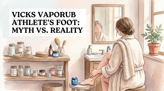 Vicks vaporub athlete's foot: Myth vs. Reality
