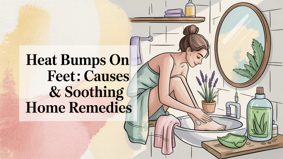 Heat bumps on feet: Causes & Soothing Home Remedies