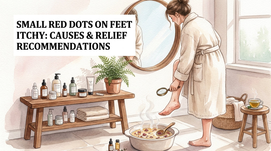 Small red dots on feet itchy: Causes & Relief Recommendations