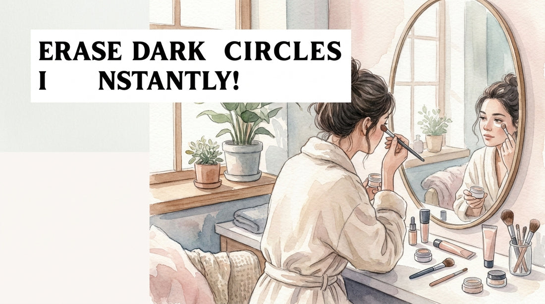 Dark Circles Under Eyes Makeup: The Highlight-and-Color-Correct Method