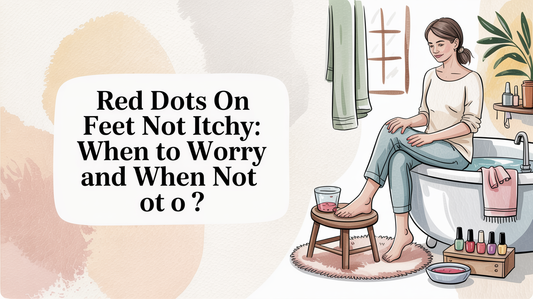 Red dots on feet not itchy: When to Worry and When Not To