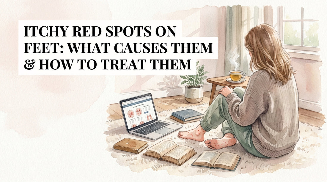 Itchy red spots on feet: What Causes Them & How to Treat Them