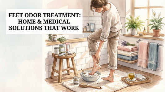 Feet odor treatment: Home & Medical Solutions That Work