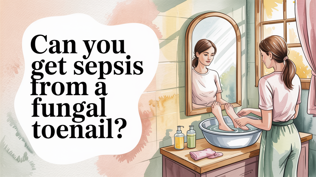 Can you get sepsis from a fungal toenail?