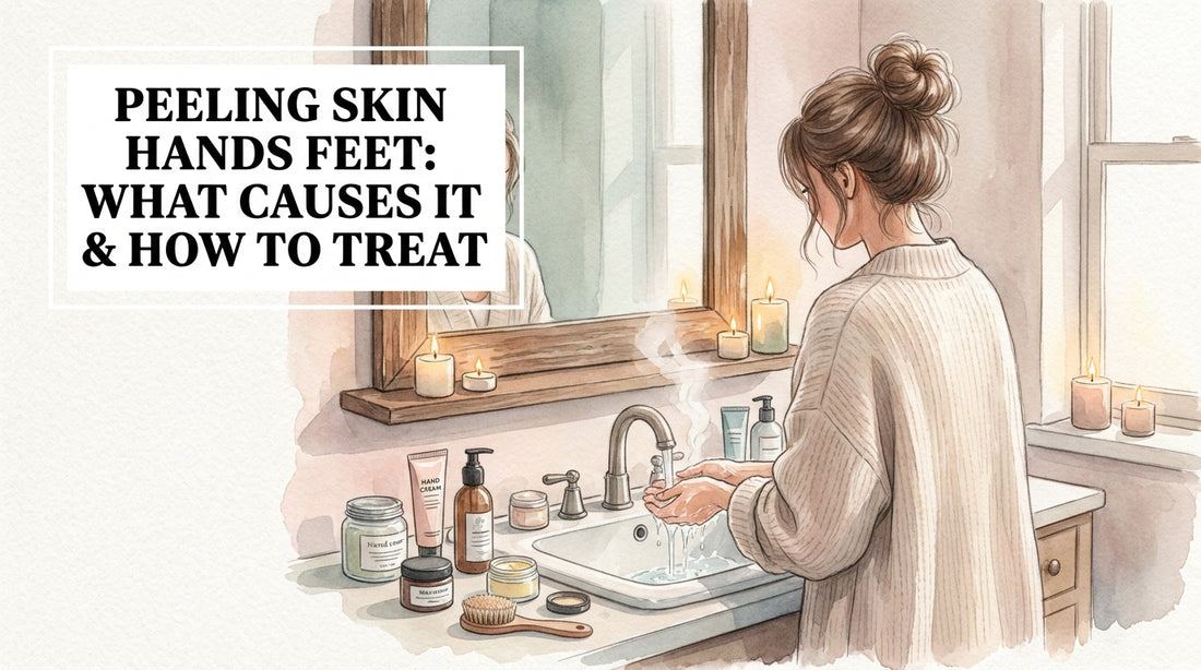 Peeling skin hands feet: What Causes It & How to Treat