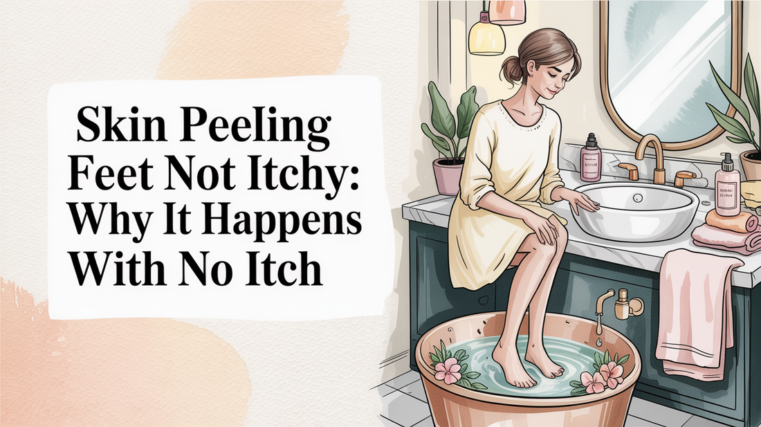 Skin peeling feet not itchy: Why It Happens With No Itch