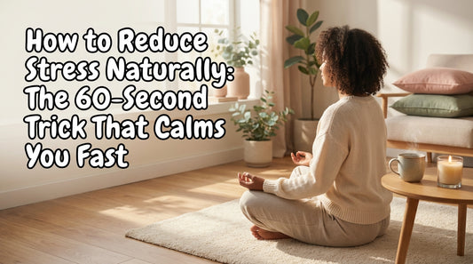 How to Reduce Stress Naturally: The 60-Second Trick That Calms You Fast
