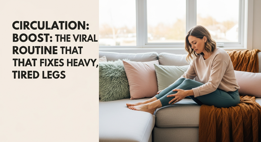 Circulation Boost: The Viral Routine That Fixes Heavy, Tired Legs