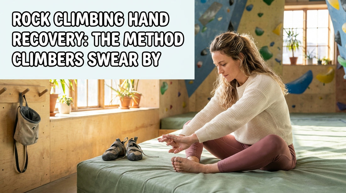 Rock Climbing Hand Recovery: The Method Climbers Swear By