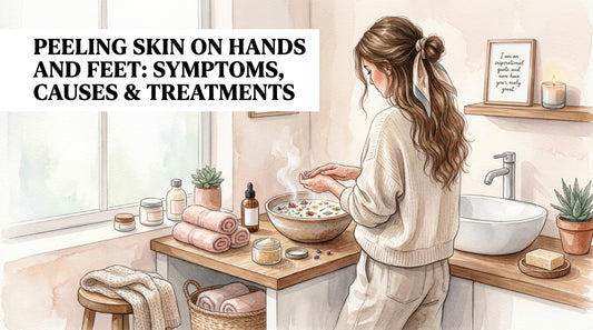 Peeling skin on hands and feet: Symptoms, Causes & Treatments