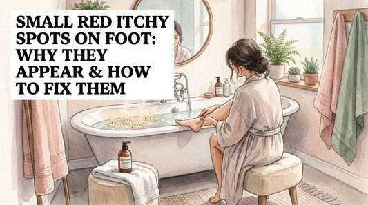 Small red itchy spots on foot: Why They Appear & How to Fix Them