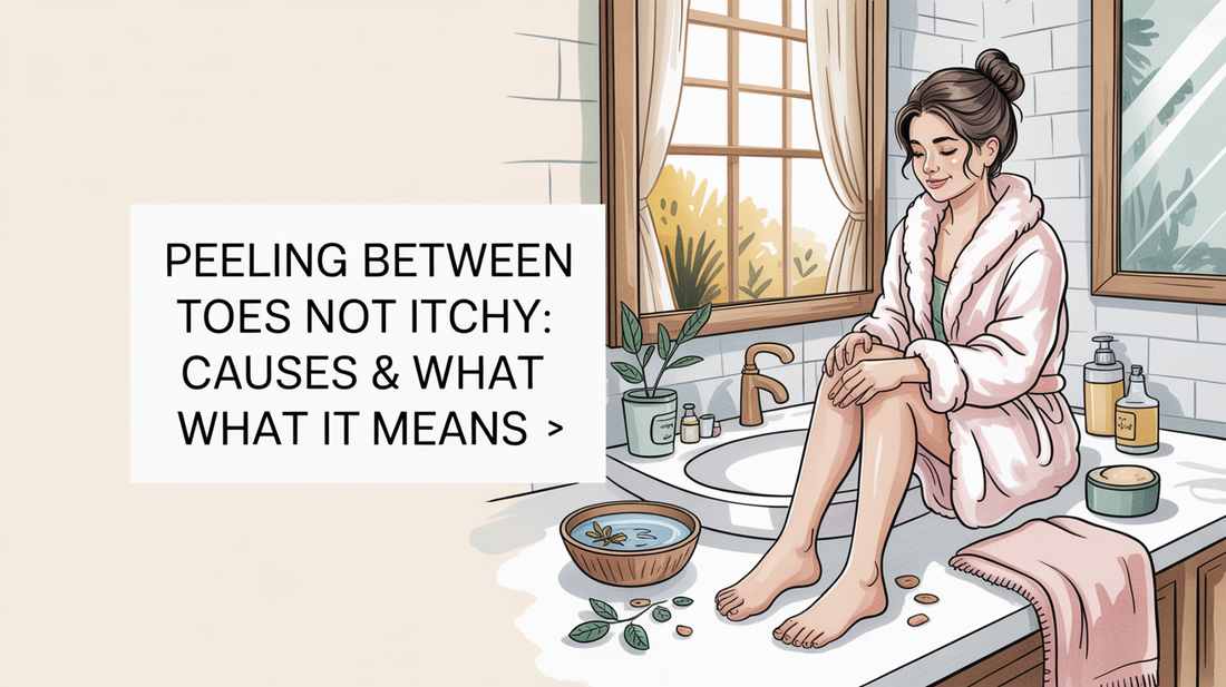 Peeling between toes not itchy: Causes & What It Means