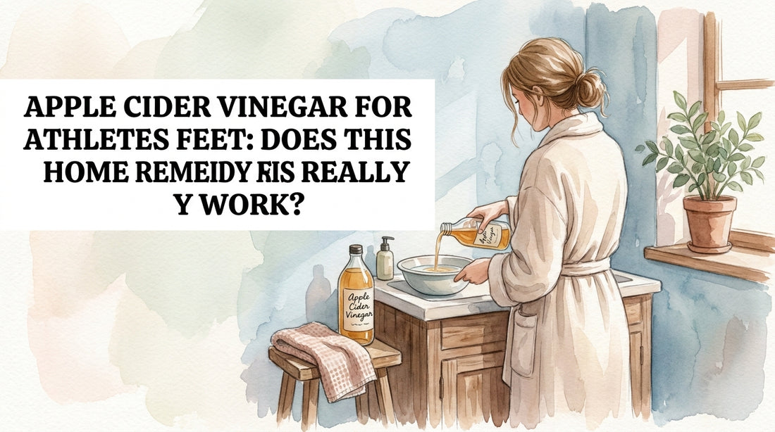 Apple cider vinegar for athletes feet: Does This Home Remedy Really Work?