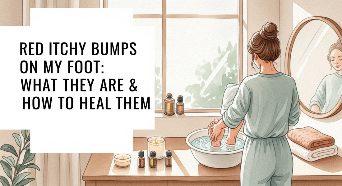 Red itchy bumps on my foot: What They Are & How to Heal Them