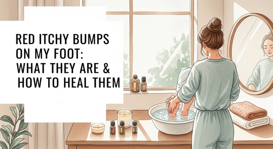 Red itchy bumps on my foot: What They Are & How to Heal Them