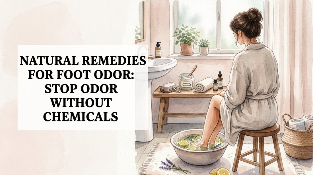 Natural remedies for foot odor: Stop Odor Without Chemicals