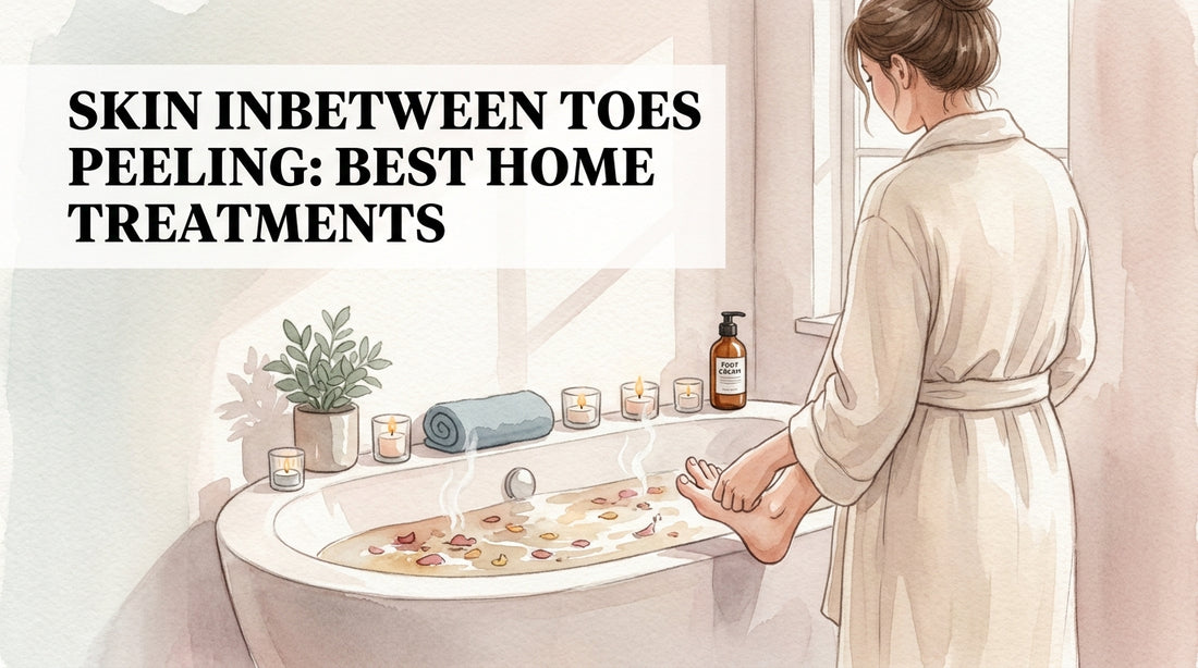 Skin inbetween toes peeling: Best Home Treatments