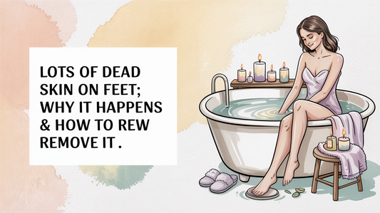 Lots of dead skin on feet: Why It Happens & How to Remove It