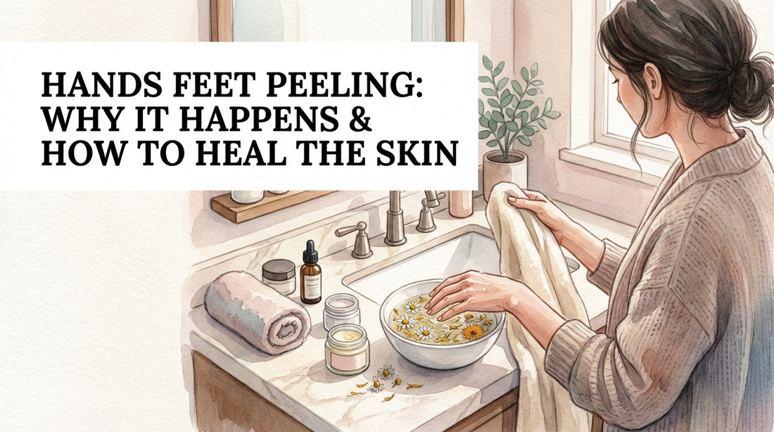 Hands feet peeling: Why It Happens & How to Heal the Skin