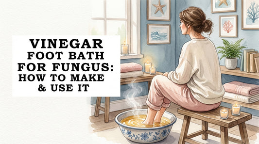 Vinegar foot bath for fungus: How to Make & Use It