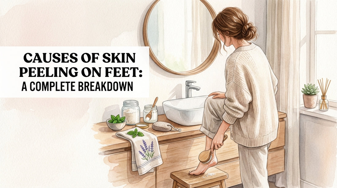 Causes of skin peeling on feet: A Complete Breakdown
