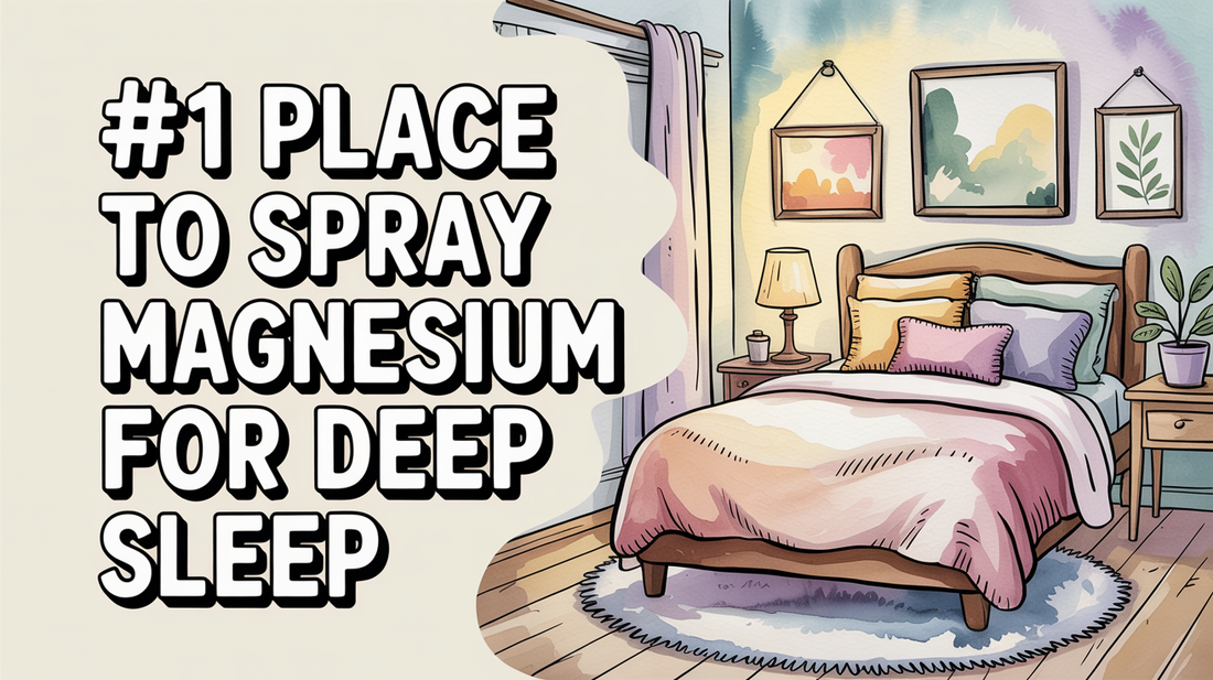 Where is the best place to spray magnesium for sleep?