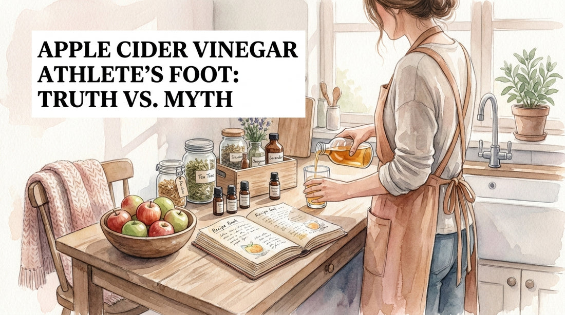 Apple cider vinegar athlete's foot: Truth vs. Myth
