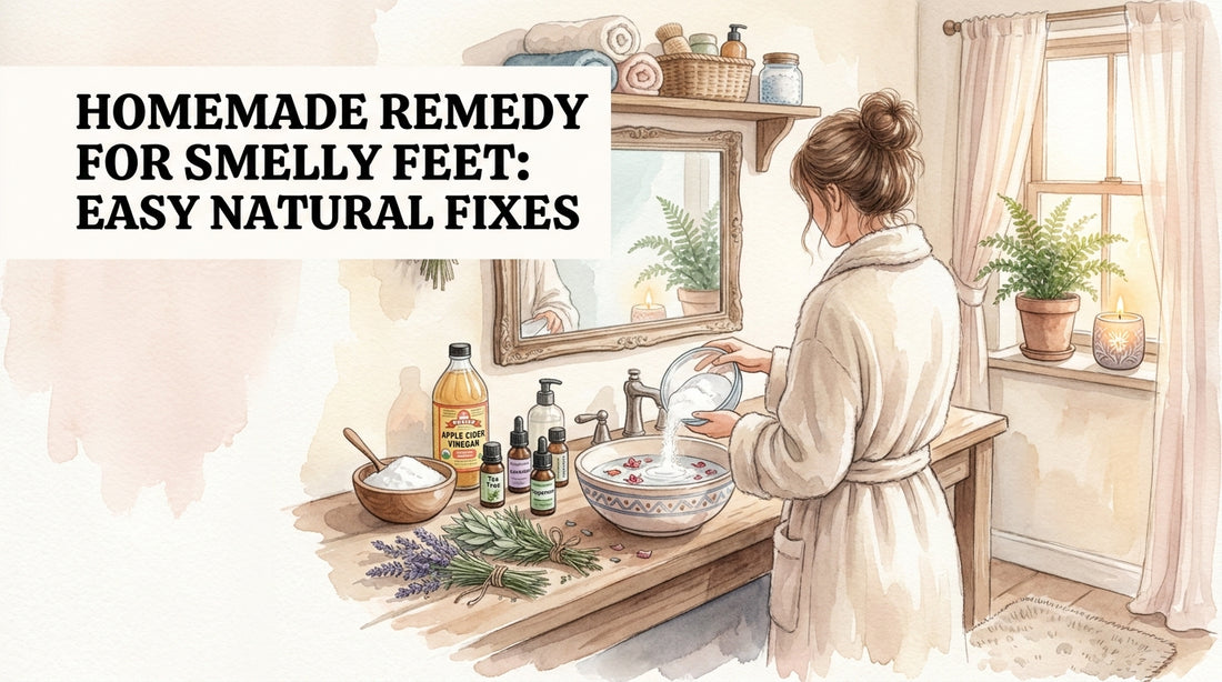 Homemade remedy for smelly feet: Easy Natural Fixes