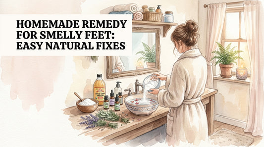 Homemade remedy for smelly feet: Easy Natural Fixes
