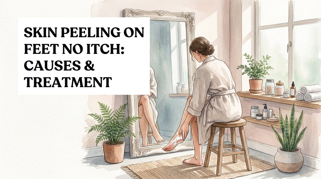 Skin peeling on feet no itch: Causes & Treatment