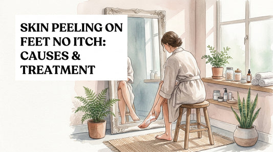 Skin peeling on feet no itch: Causes & Treatment