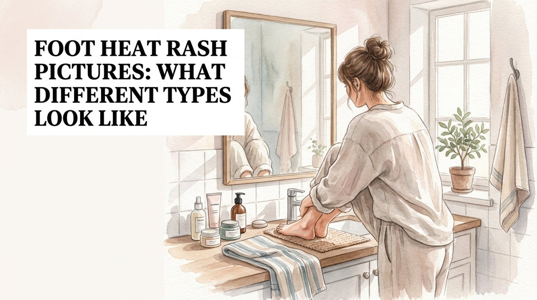 Foot heat rash pictures: What Different Types Look Like