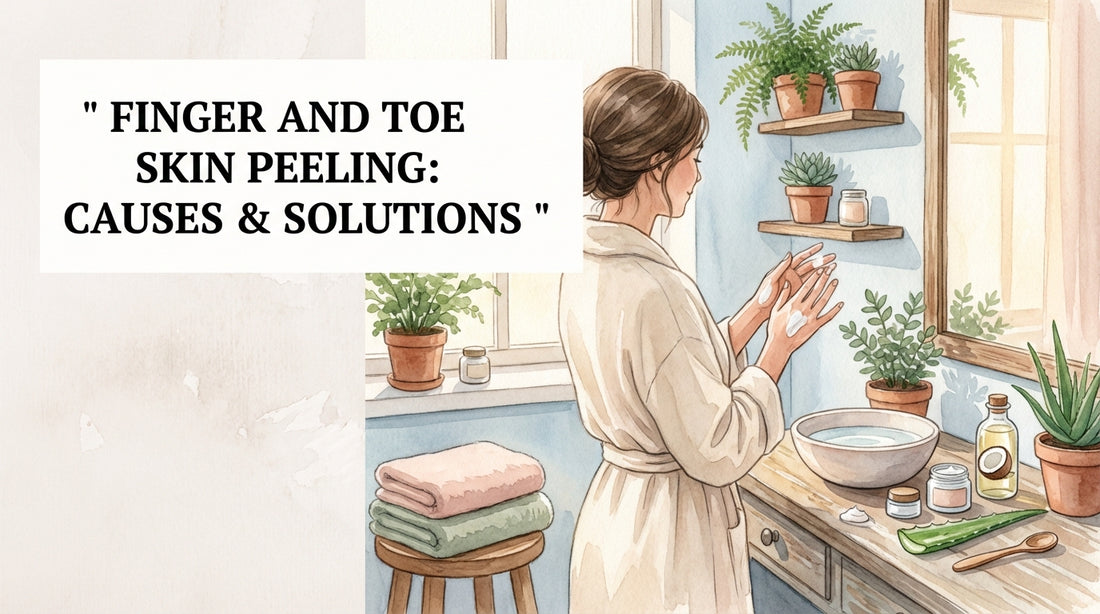 Finger and toe skin peeling: Causes & Solutions