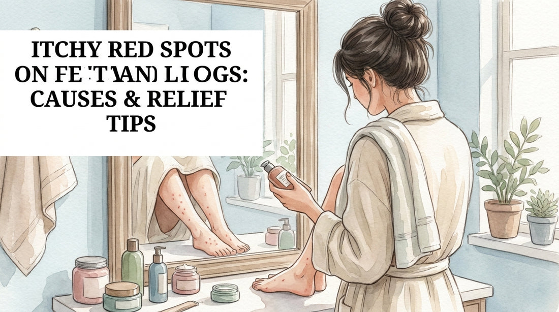 Itchy red spots on feet and legs: Causes & Relief Tips