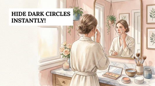 Color Correcting Dark Circles Under Eyes for Photo Day