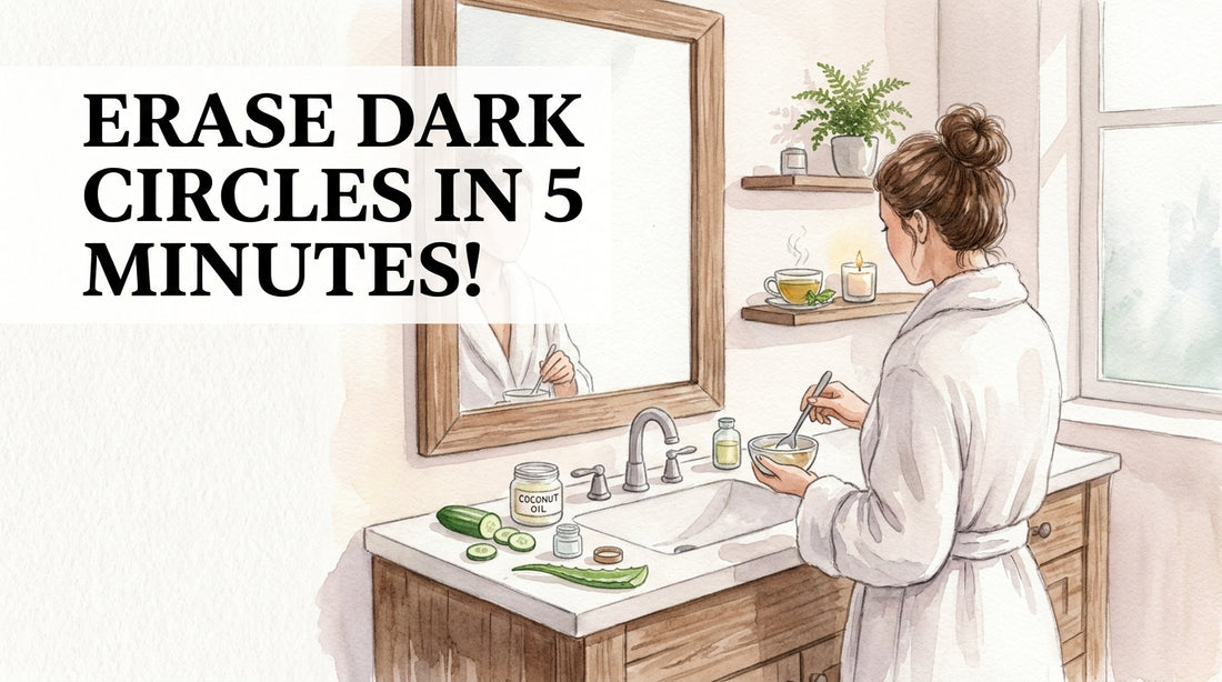 Dark Circles Under Eyes Mask Recipes (Three Ingredients, Five Minutes Each)