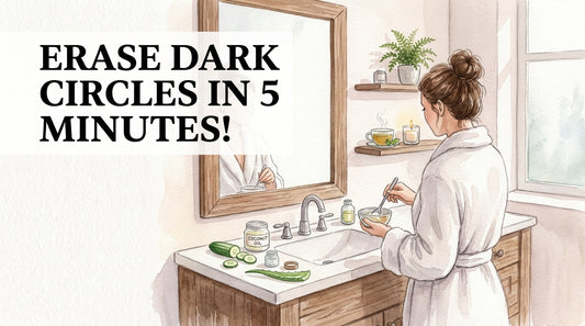 Dark Circles Under Eyes Mask Recipes (Three Ingredients, Five Minutes Each)