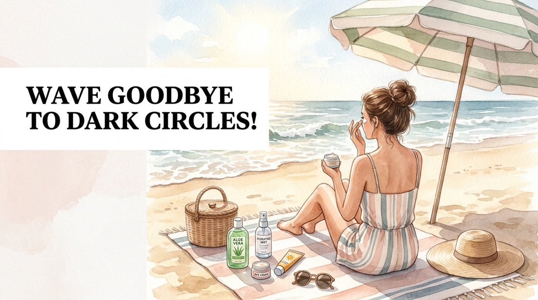 Dark Circles and Puffy Eyes Remedies for Beach Vacation Week