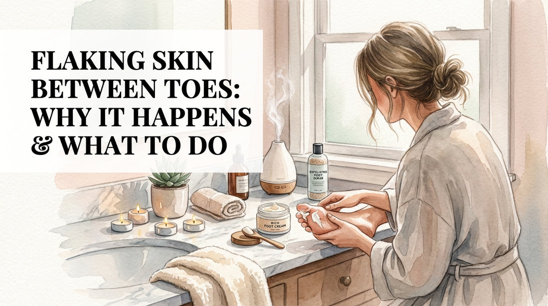 Flaking skin between toes: Why It Happens & What to Do