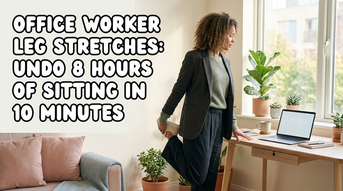 Office Worker Leg Stretches: Undo 8 Hours of Sitting in 10 Minutes