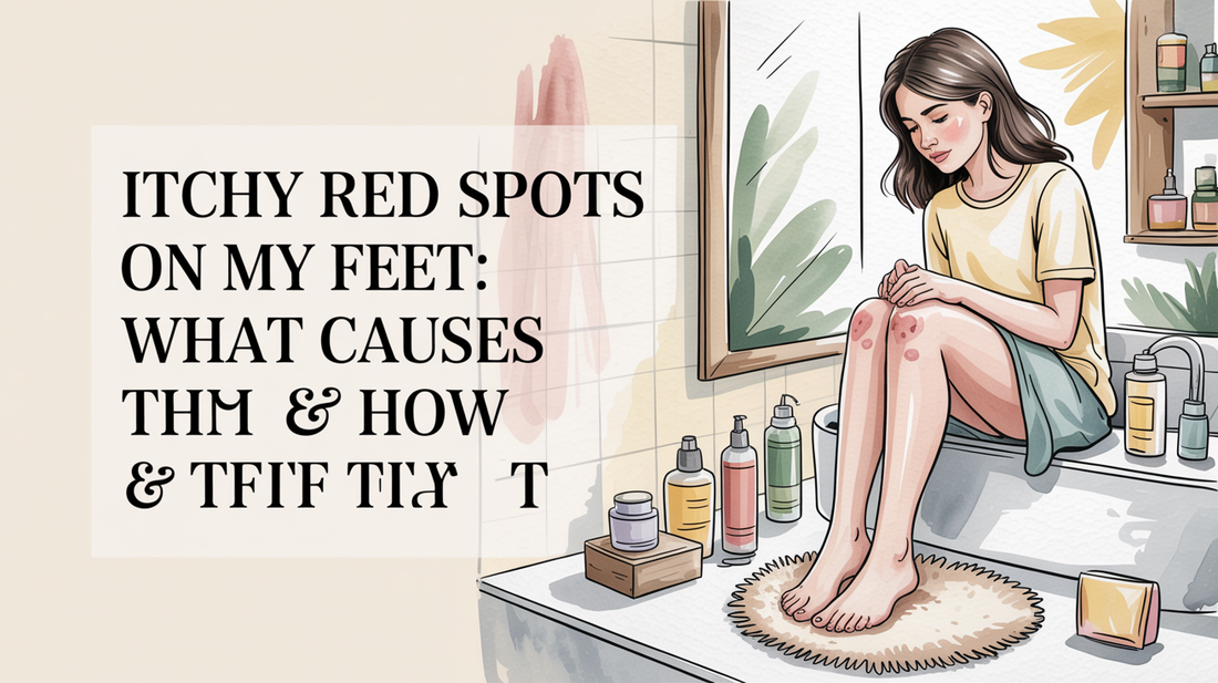 Itchy red spots on my feet: What Causes Them & How to Treat