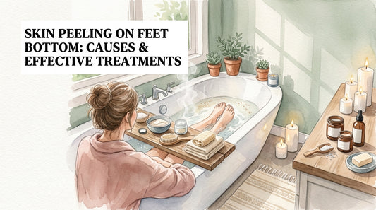Skin peeling on feet bottom: Causes & Effective Treatments