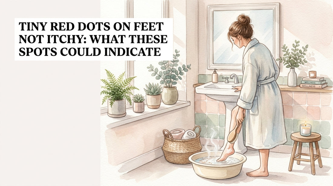 Tiny red dots on feet not itchy: What These Spots Could Indicate