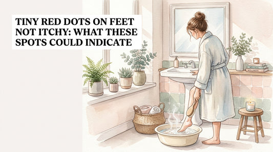 Tiny red dots on feet not itchy: What These Spots Could Indicate