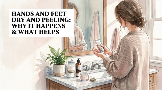 Hands and feet dry and peeling: Why It Happens & What Helps
