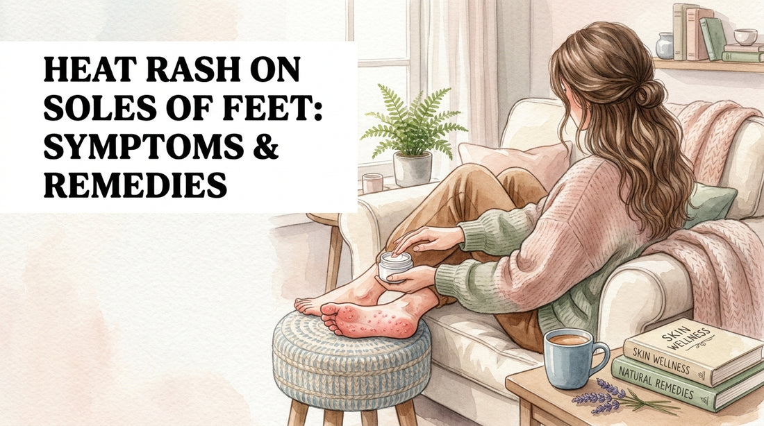 Heat rash on soles of feet: Symptoms & Remedies