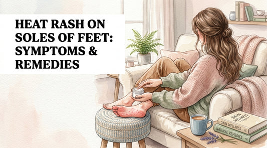 Heat rash on soles of feet: Symptoms & Remedies