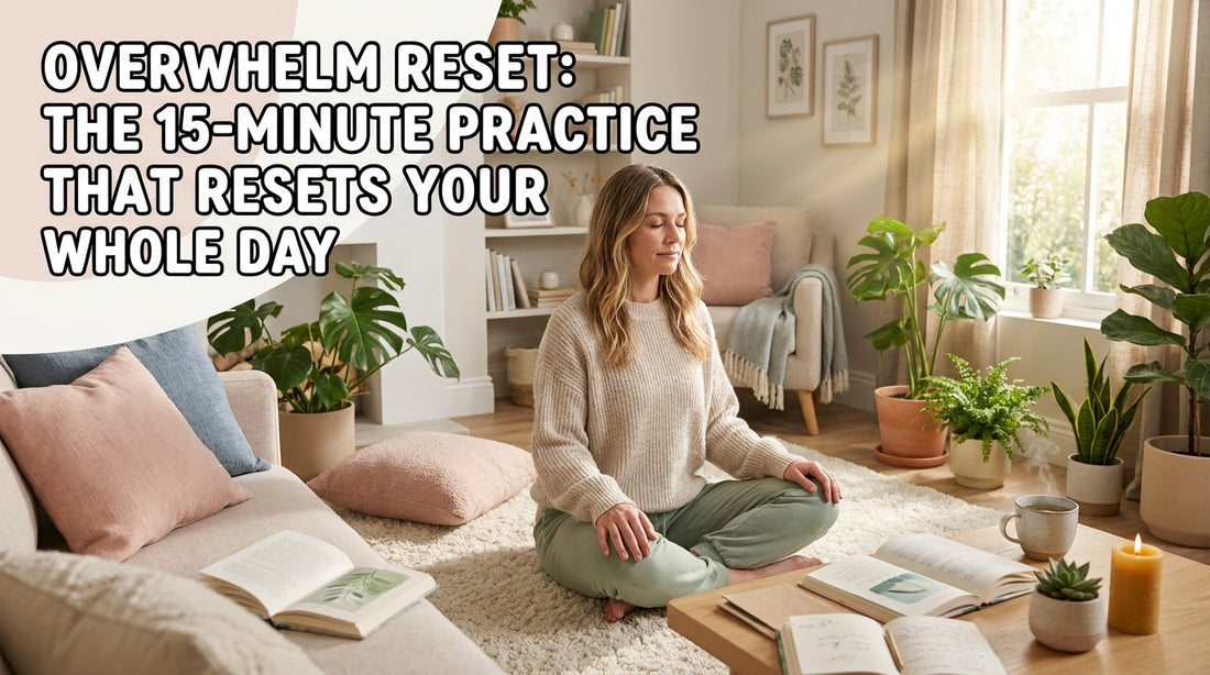Overwhelm Reset: The 15-Minute Practice That Resets Your Whole Day
