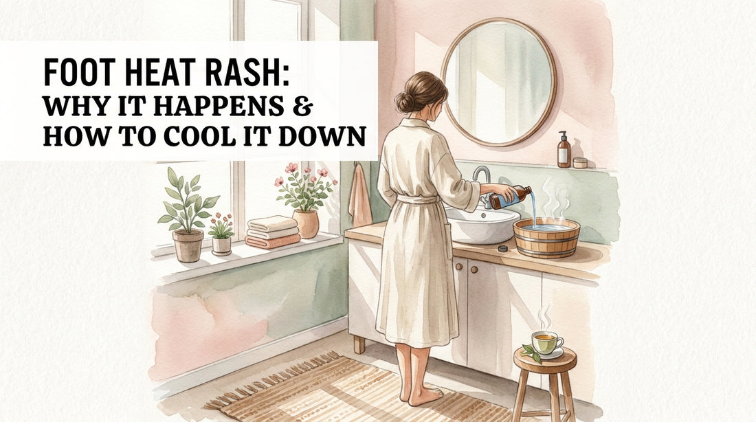 Foot heat rash: Why It Happens & How to Cool It Down